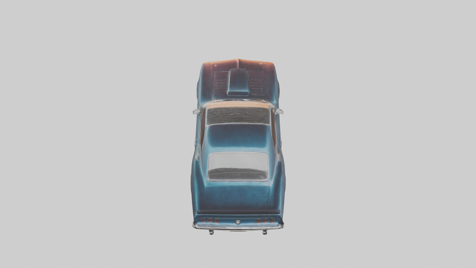 Classic Muscle Car model 3D model_15