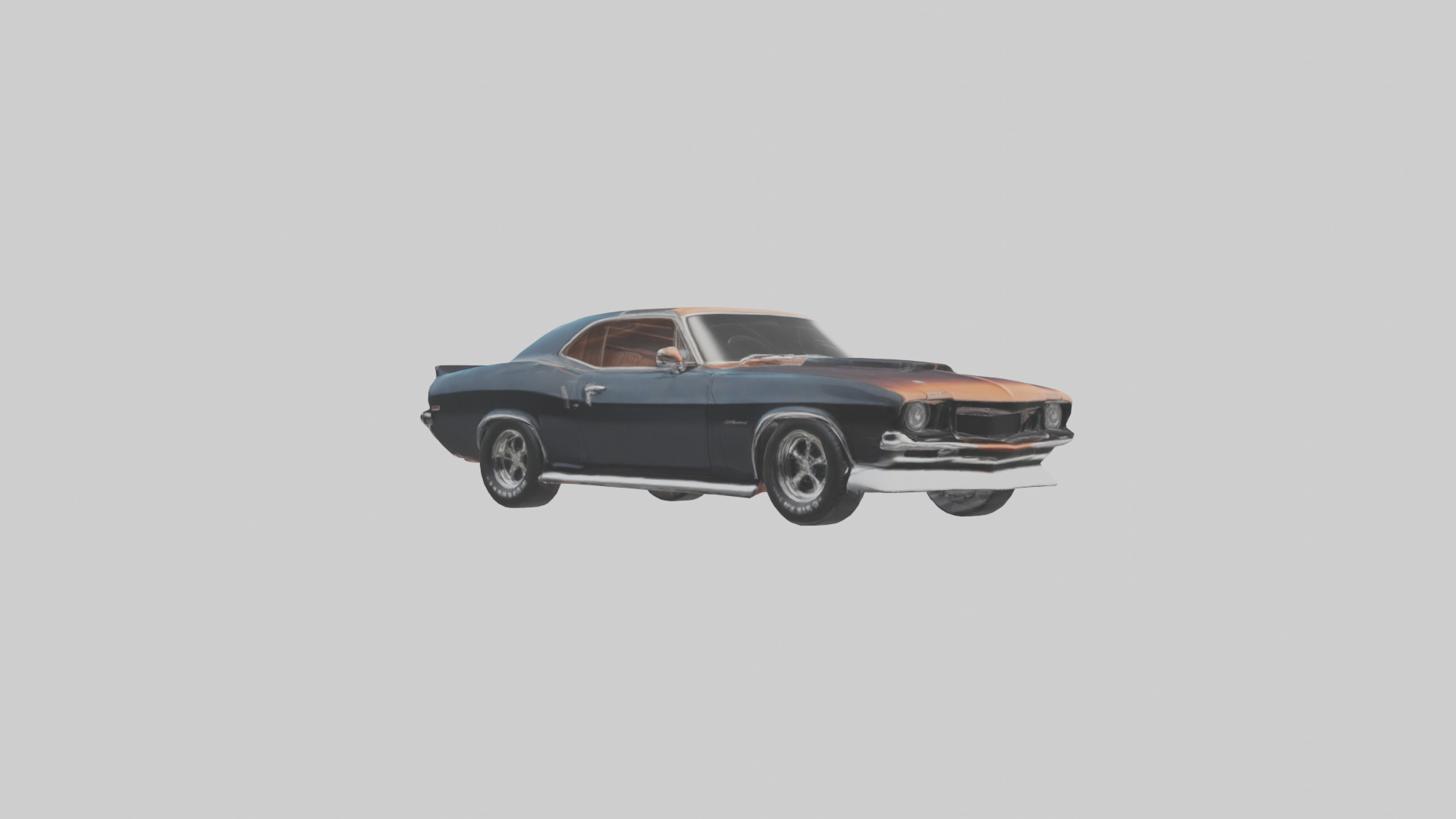 Classic Muscle Car model 3D model_11