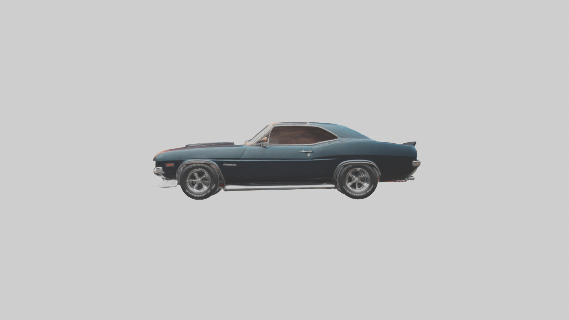 Classic Muscle Car model 3D model_12