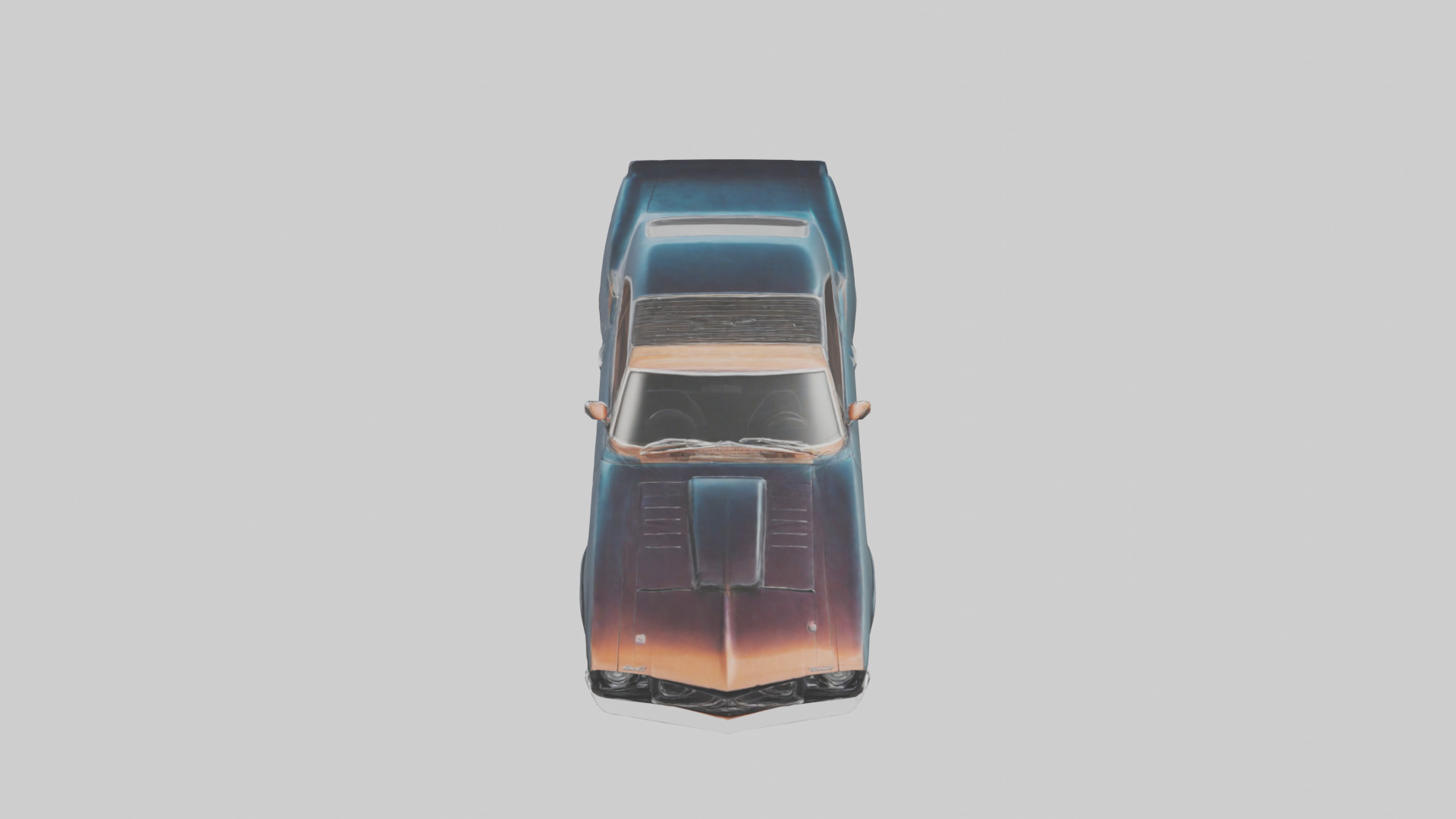Classic Muscle Car model 3D model_16