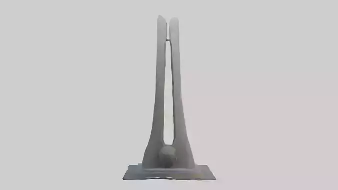 The Dawn of a New Era monument model