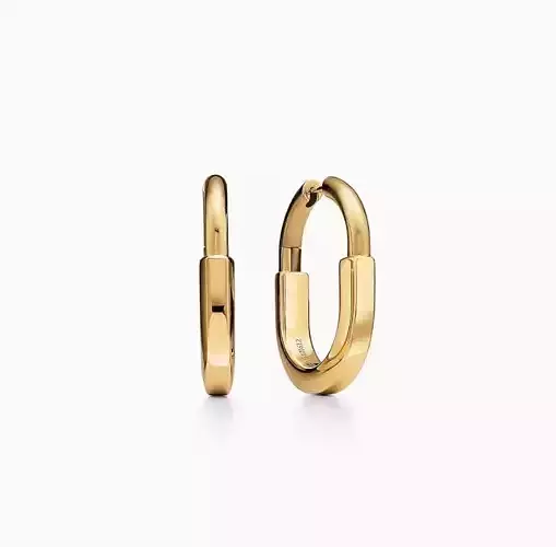 Tiffany Lock Earring  3D print model