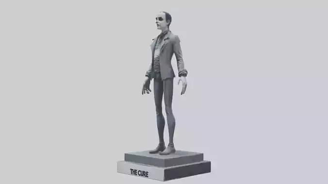The Cure statue model