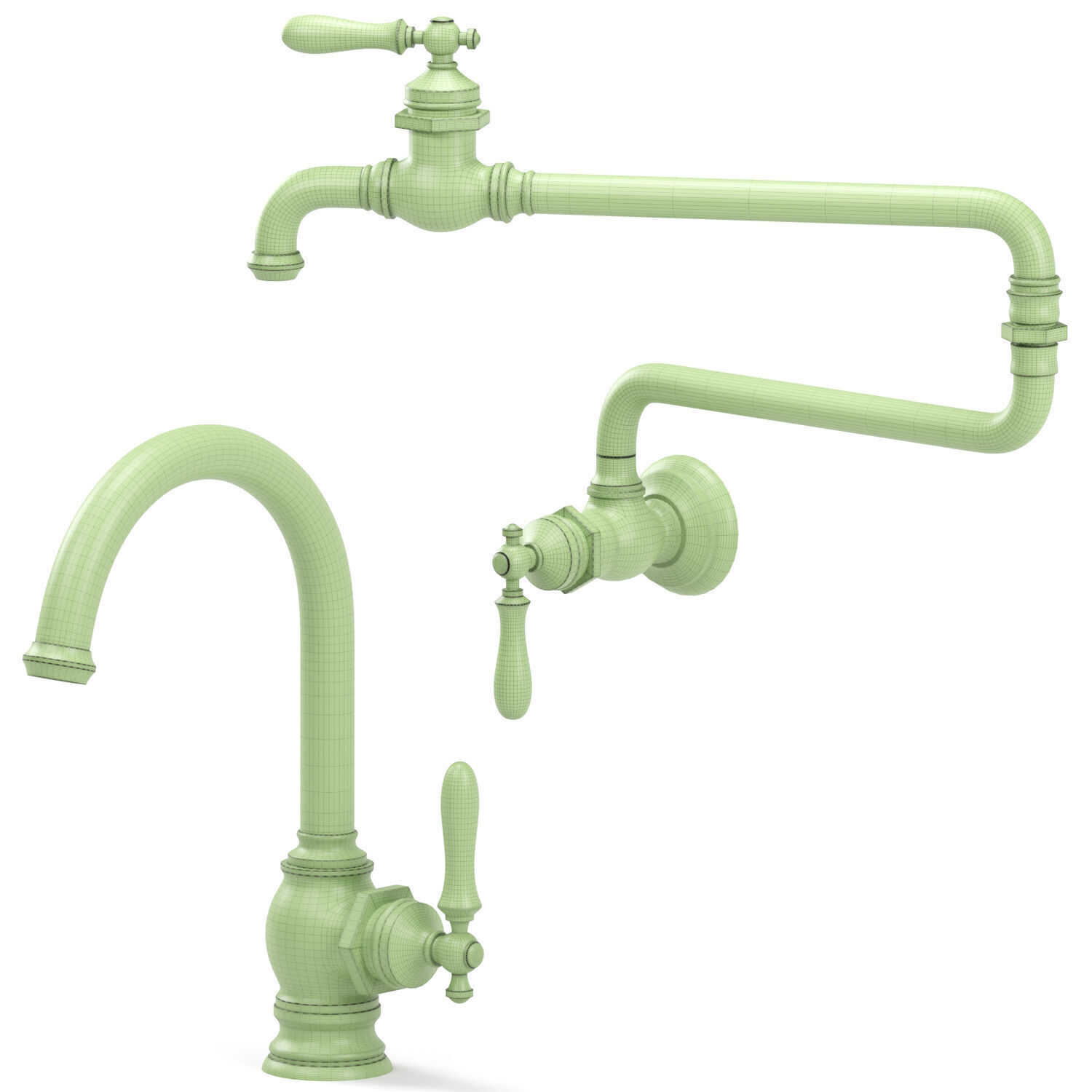 KOHLER kitchen faucets 3D model_6