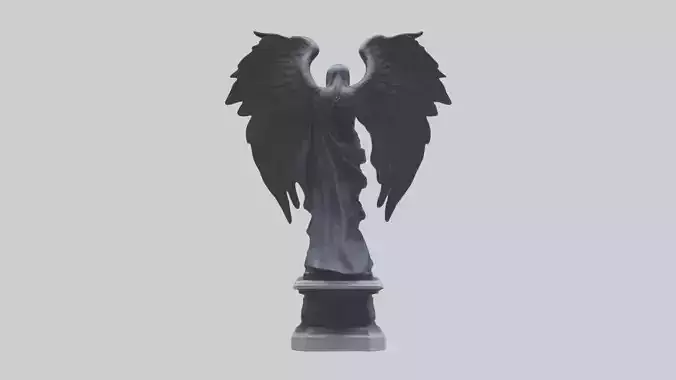 Thanatos statue model