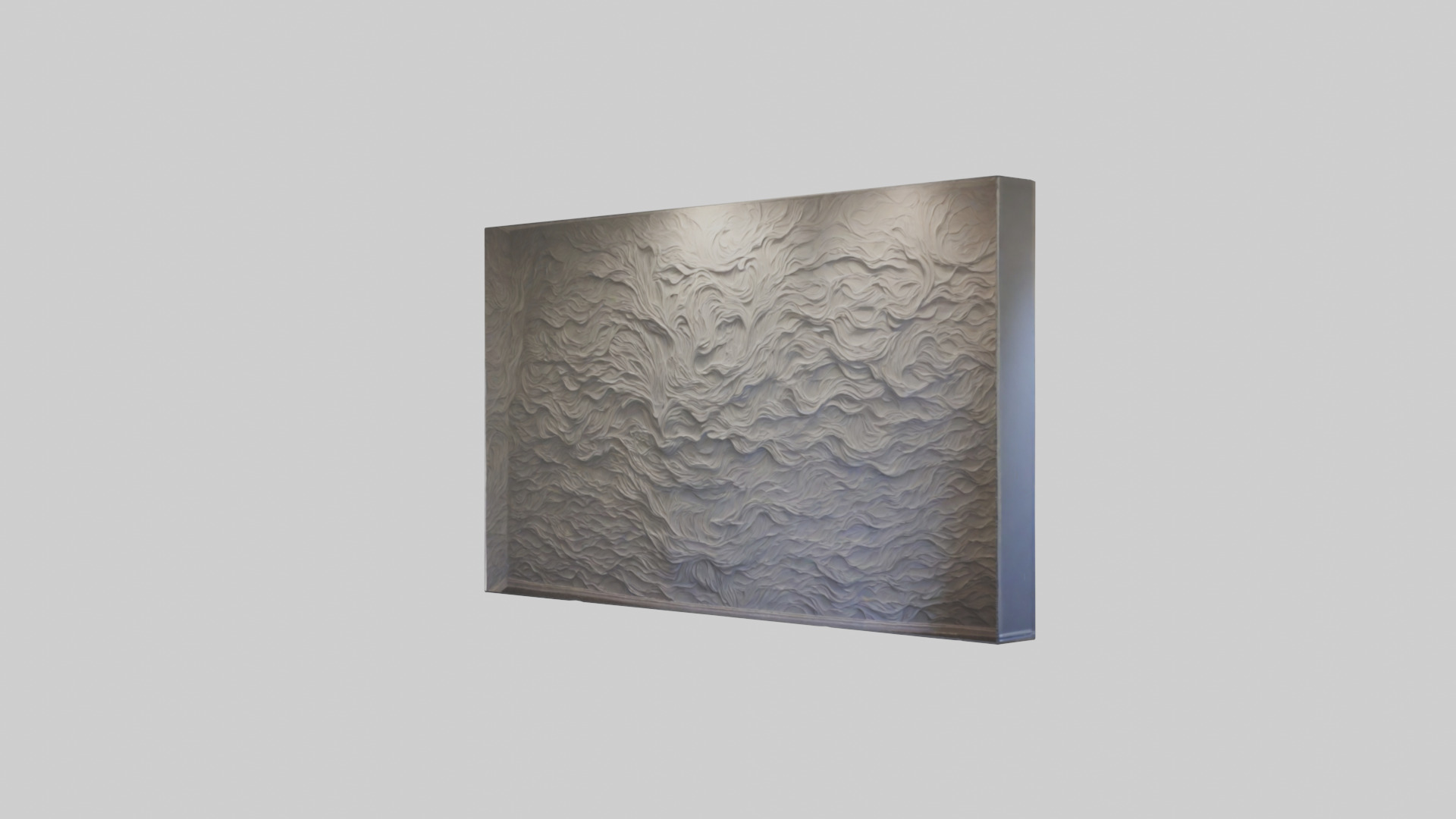 Textured Wall Murals Low-poly 3D model_8