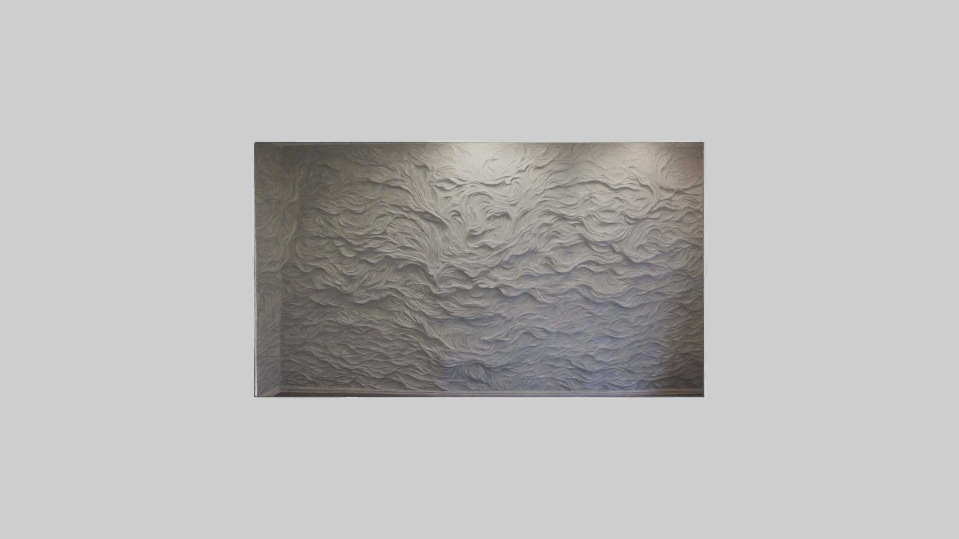 Textured Wall Murals Low-poly 3D model_9