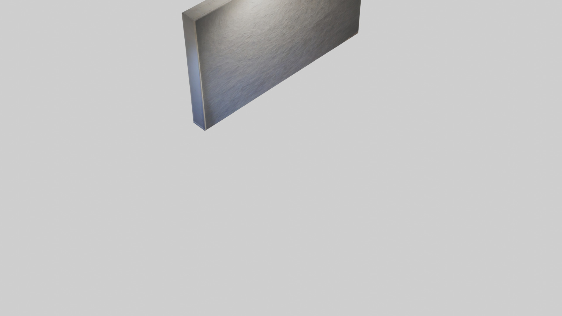 Textured Wall Murals Low-poly 3D model_3