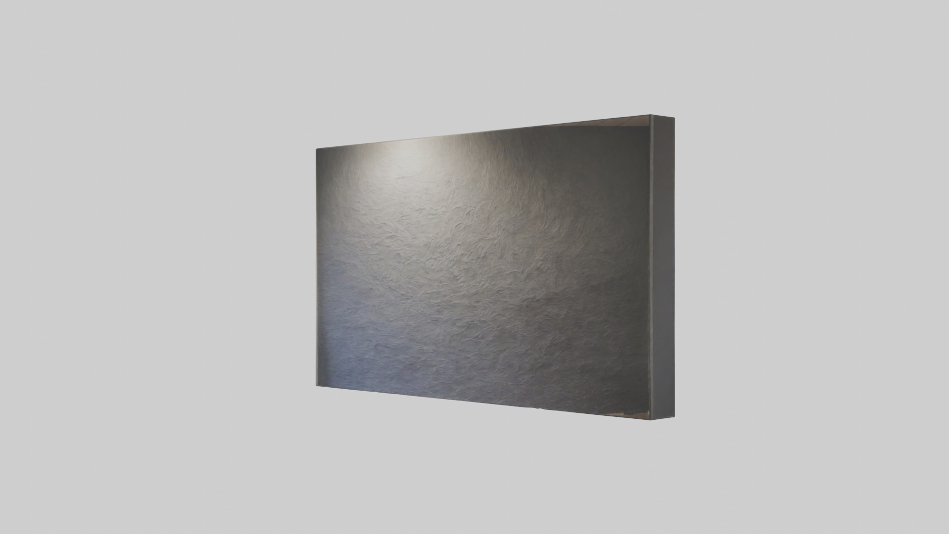 Textured Wall Murals Low-poly 3D model_2