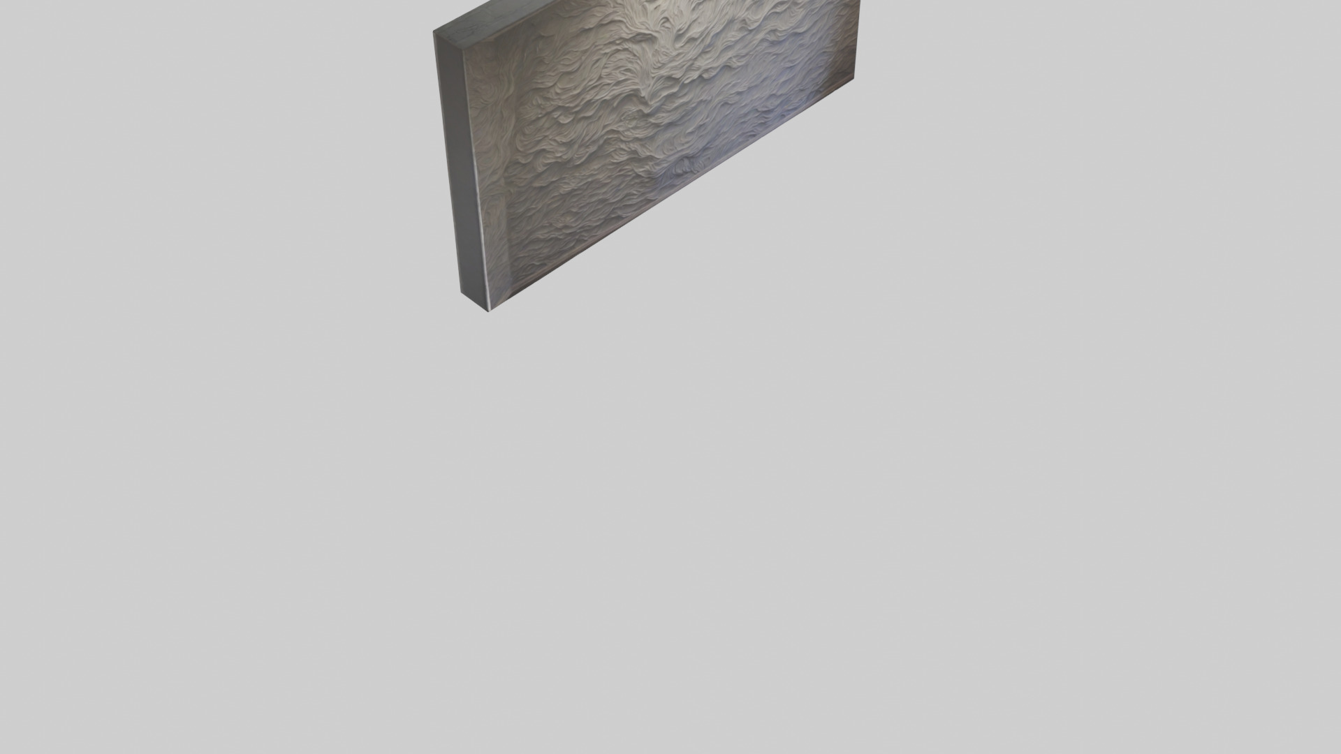 Textured Wall Murals Low-poly 3D model_6