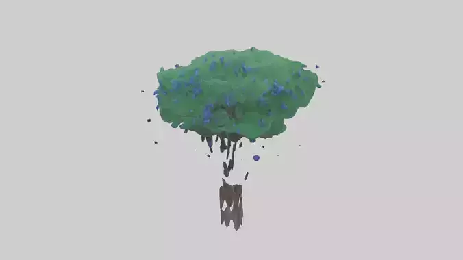 Texas Bluebonnet tree model