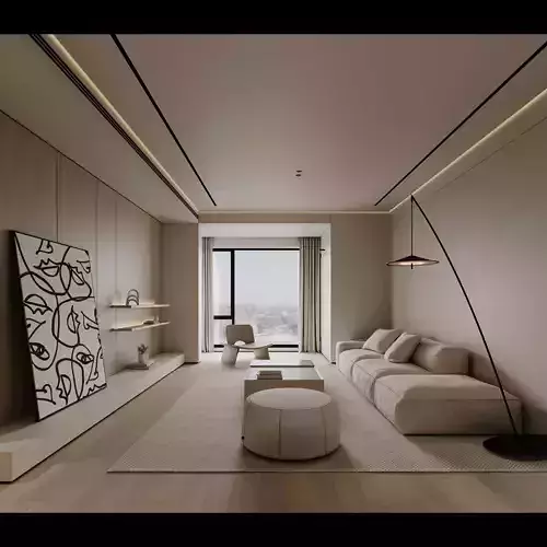 Apartment interior scenes 