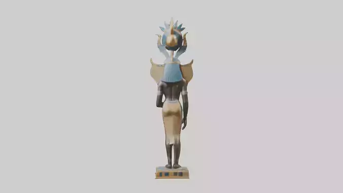 Tefnut statue model