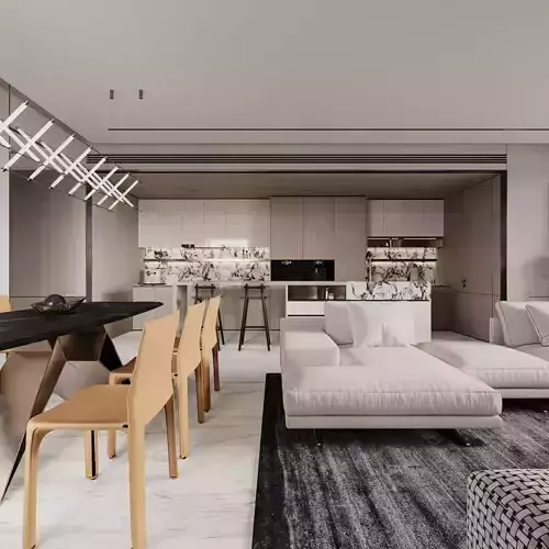 Apartment interior scenes    