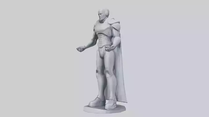 TechnoMaster statue model