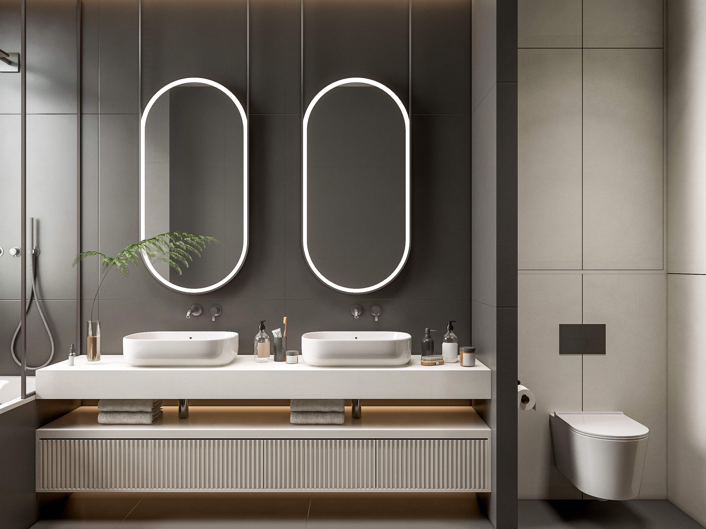 Bathroom 64 3D model_1