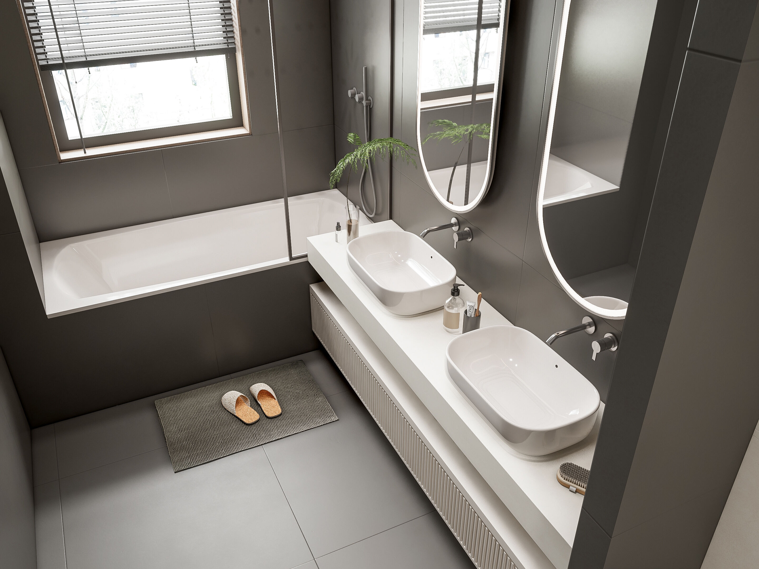 Bathroom 64 3D model_2