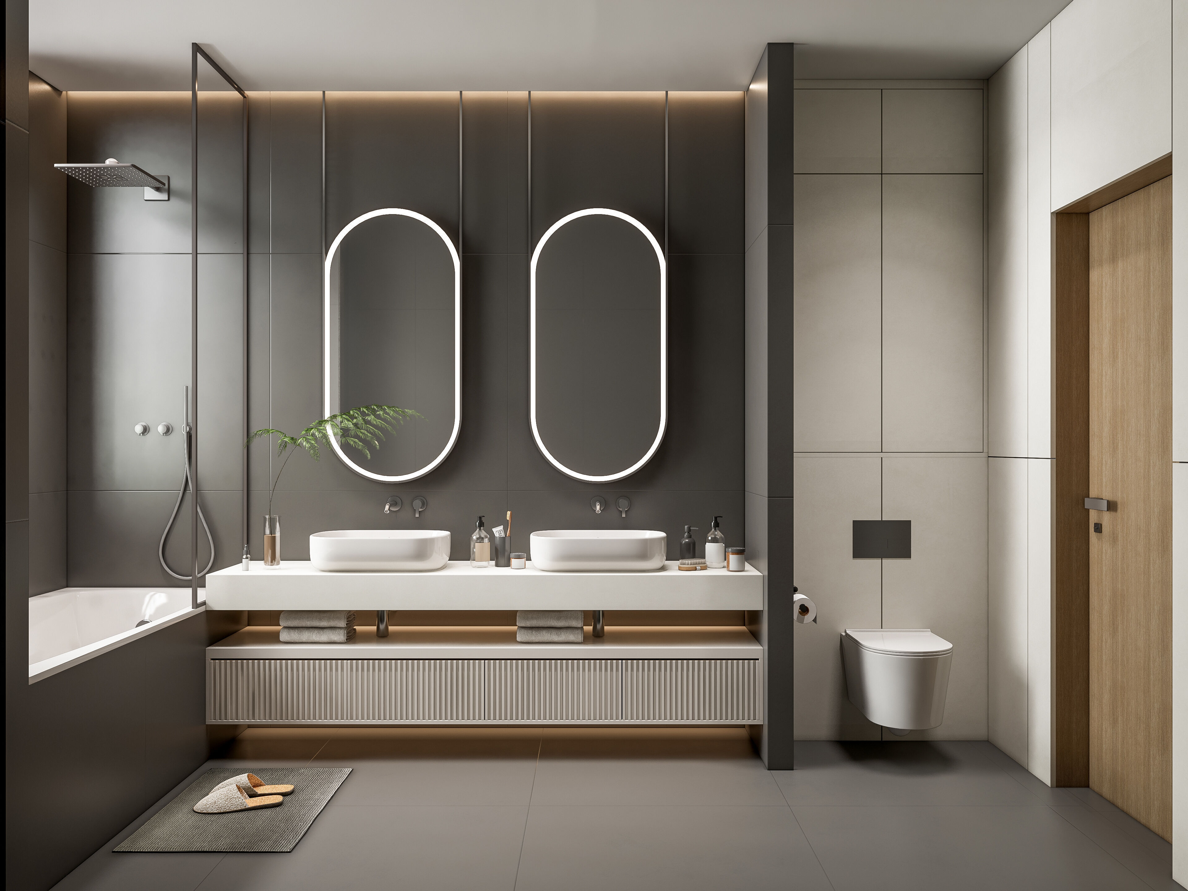 Bathroom 64 3D model_6