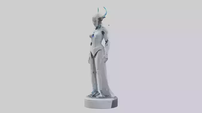 TechnoElf statue model