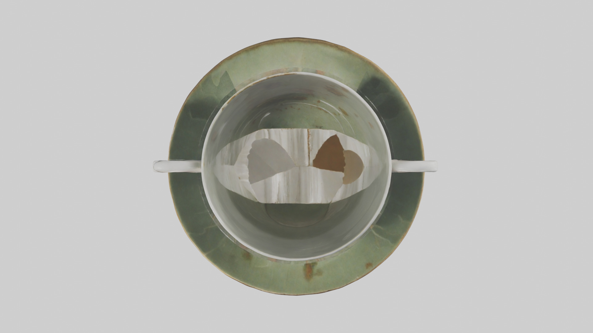 Tea Cup model 2 Low-poly 3D model_14