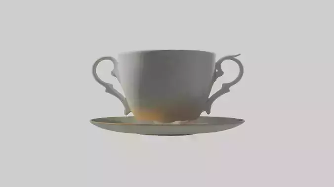 Tea Cup model 2