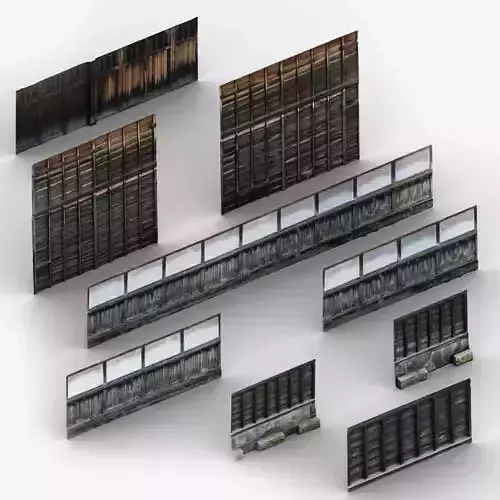 Japanese House Walls Scan Pack 9