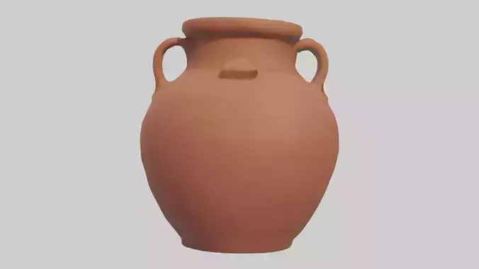 Clay pot model