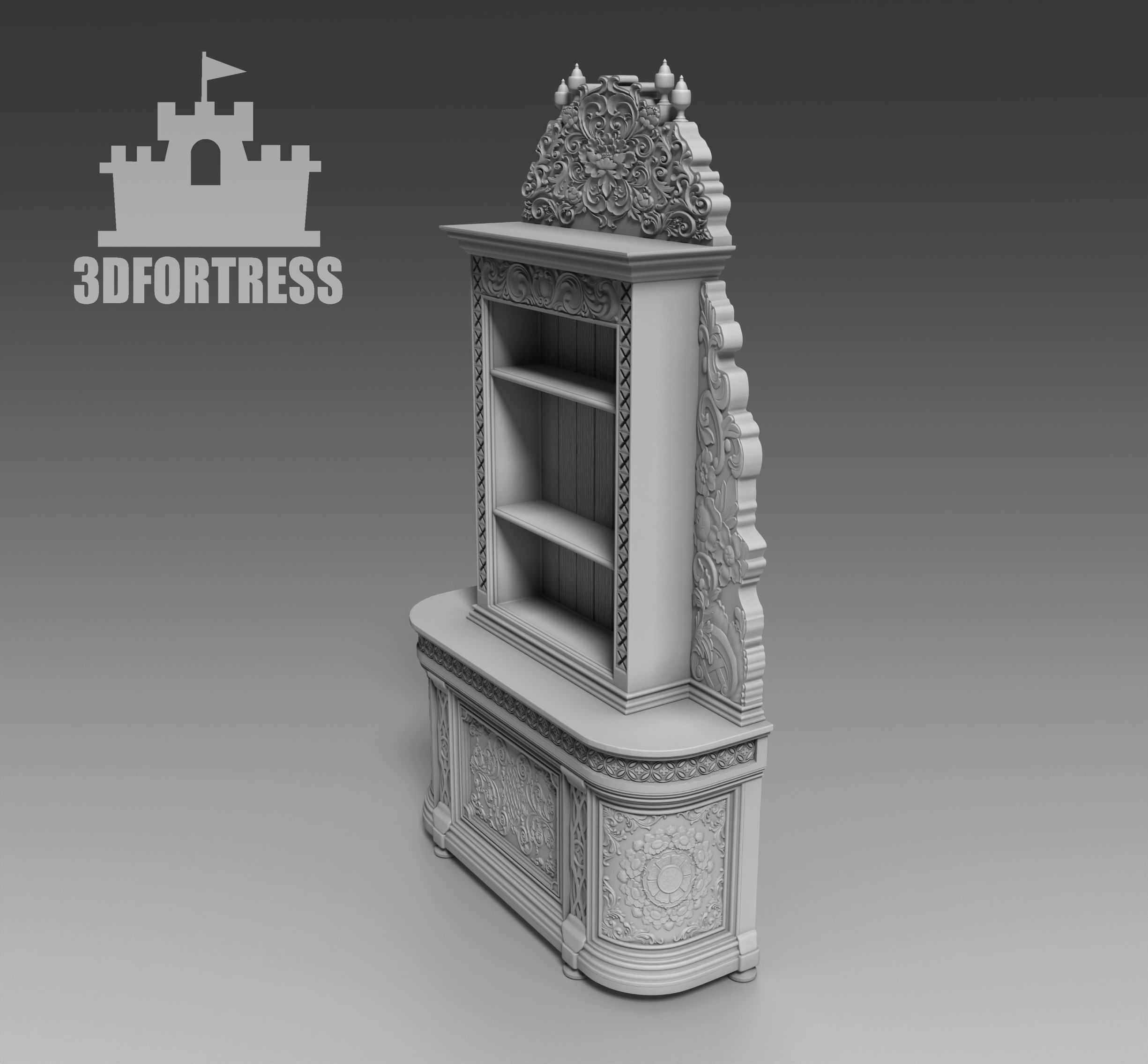Cupboard 3D print model_2