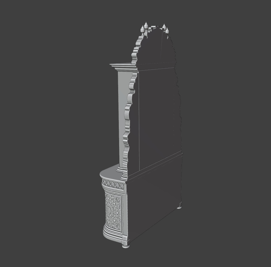 Cupboard 3D print model_11