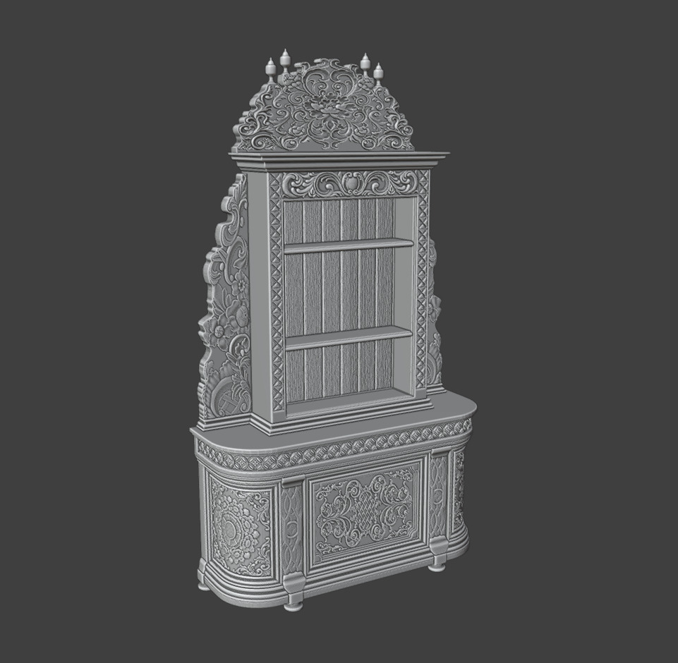 Cupboard 3D print model_5