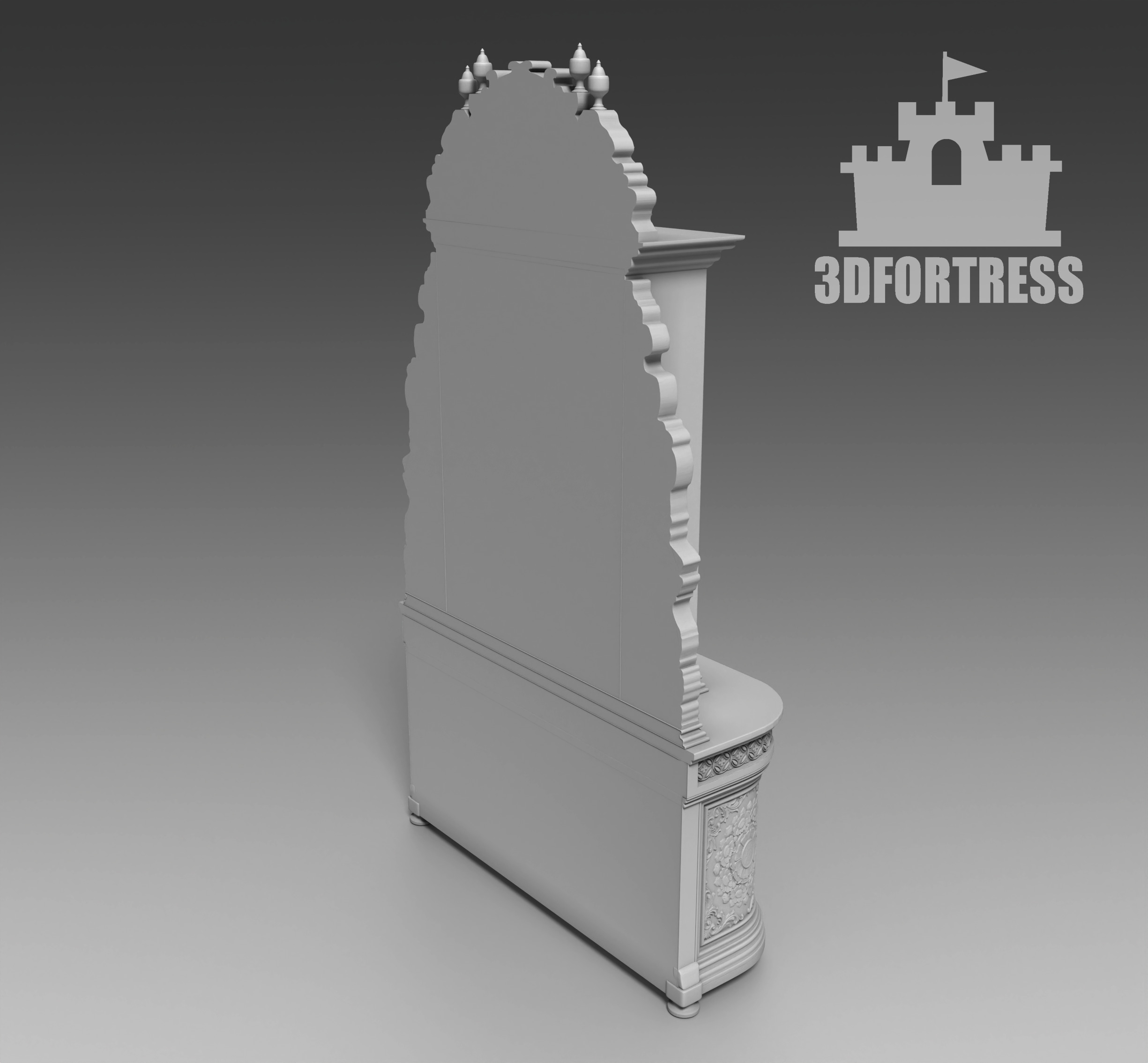 Cupboard 3D print model_1