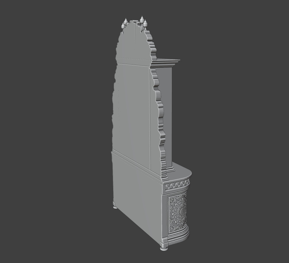 Cupboard 3D print model_8
