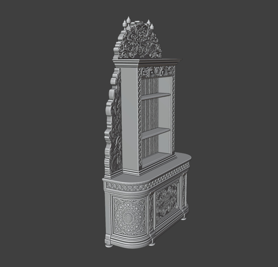 Cupboard 3D print model_6
