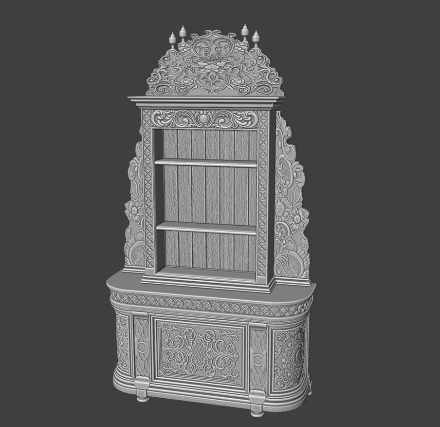 Cupboard 3D print model_14