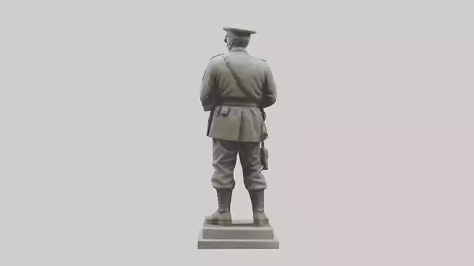 Tactical Leader Statue model