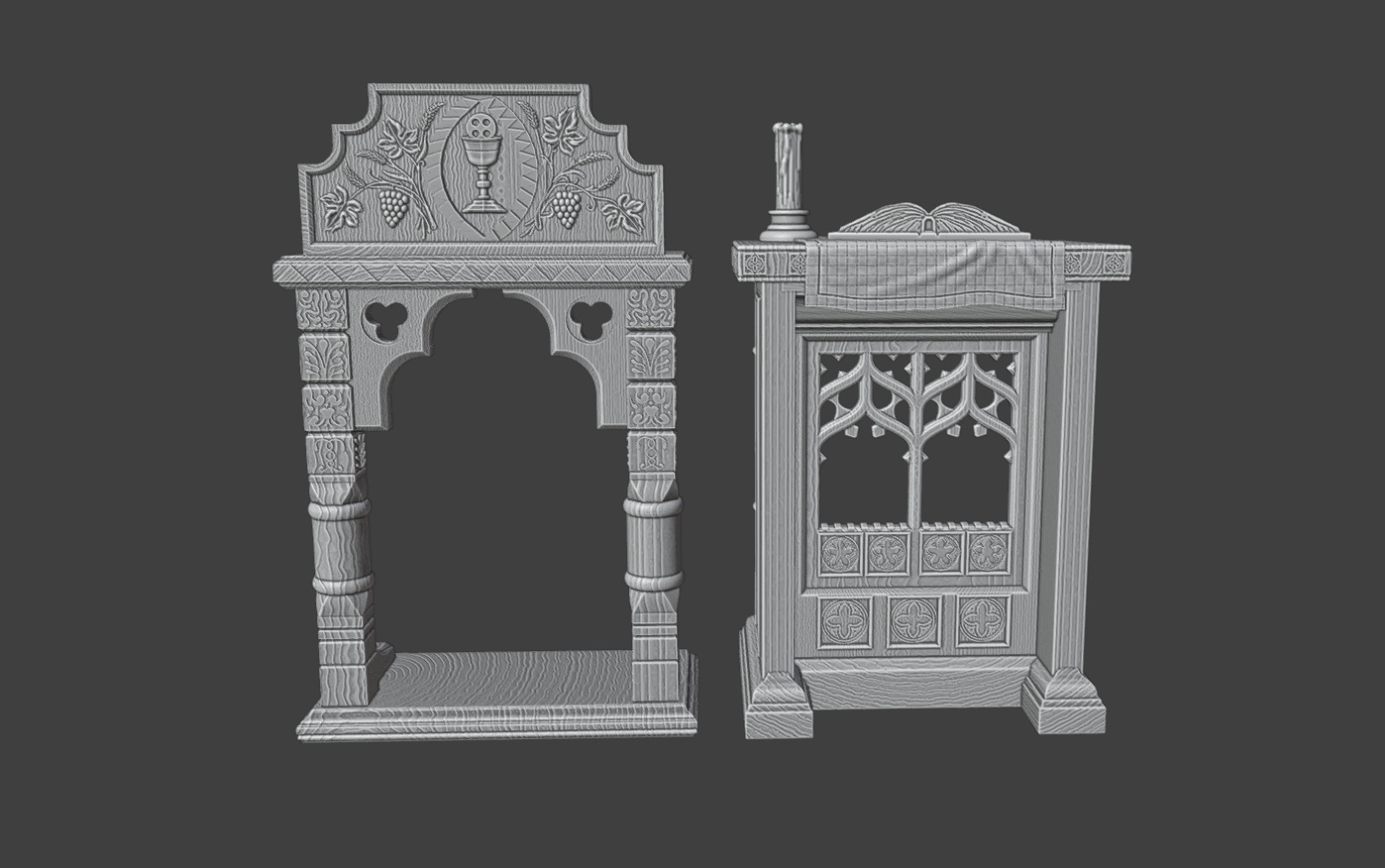 2 credence tables 3D print model_8