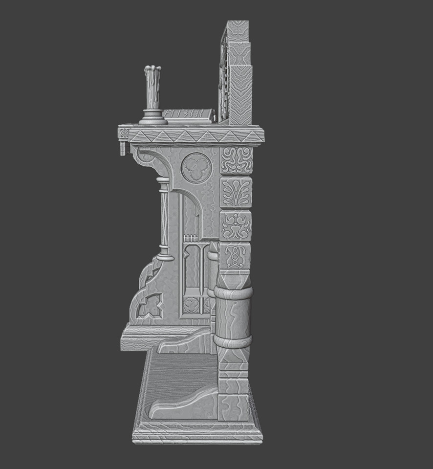 2 credence tables 3D print model_11