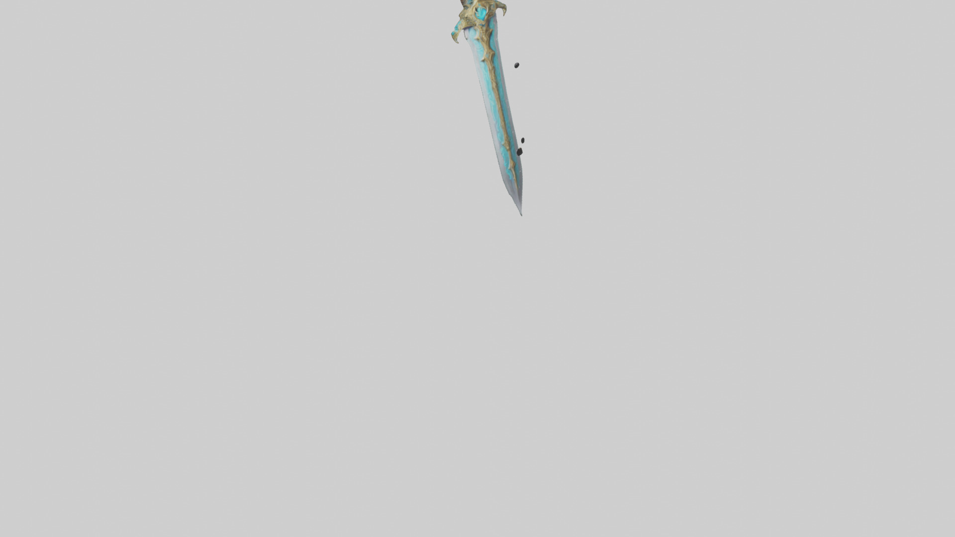 Sword of the Ancients model Low-poly 3D model_5