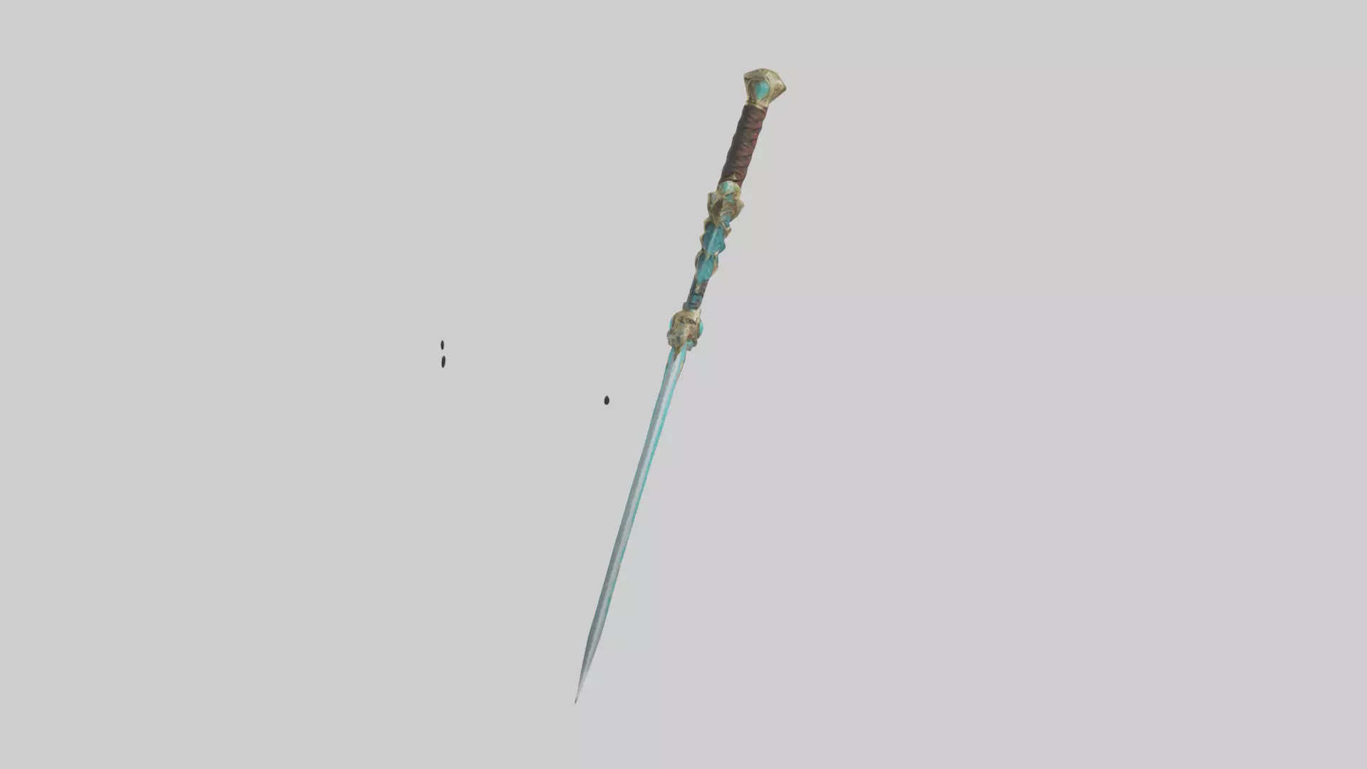 Sword of the Ancients model Low-poly 3D model_0