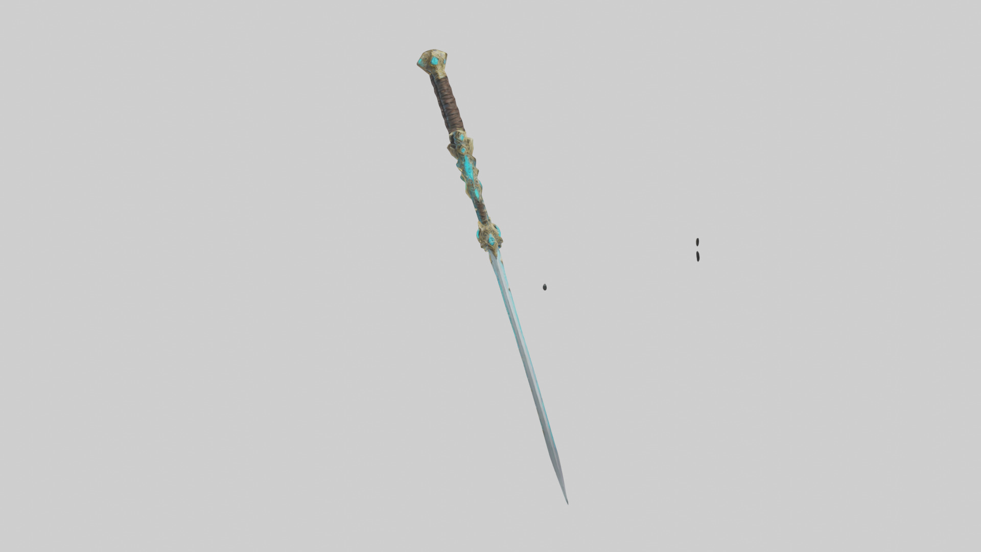 Sword of the Ancients model Low-poly 3D model_9