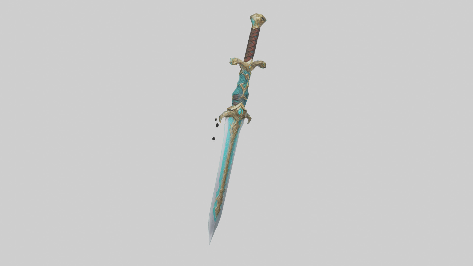 Sword of the Ancients model Low-poly 3D model_2