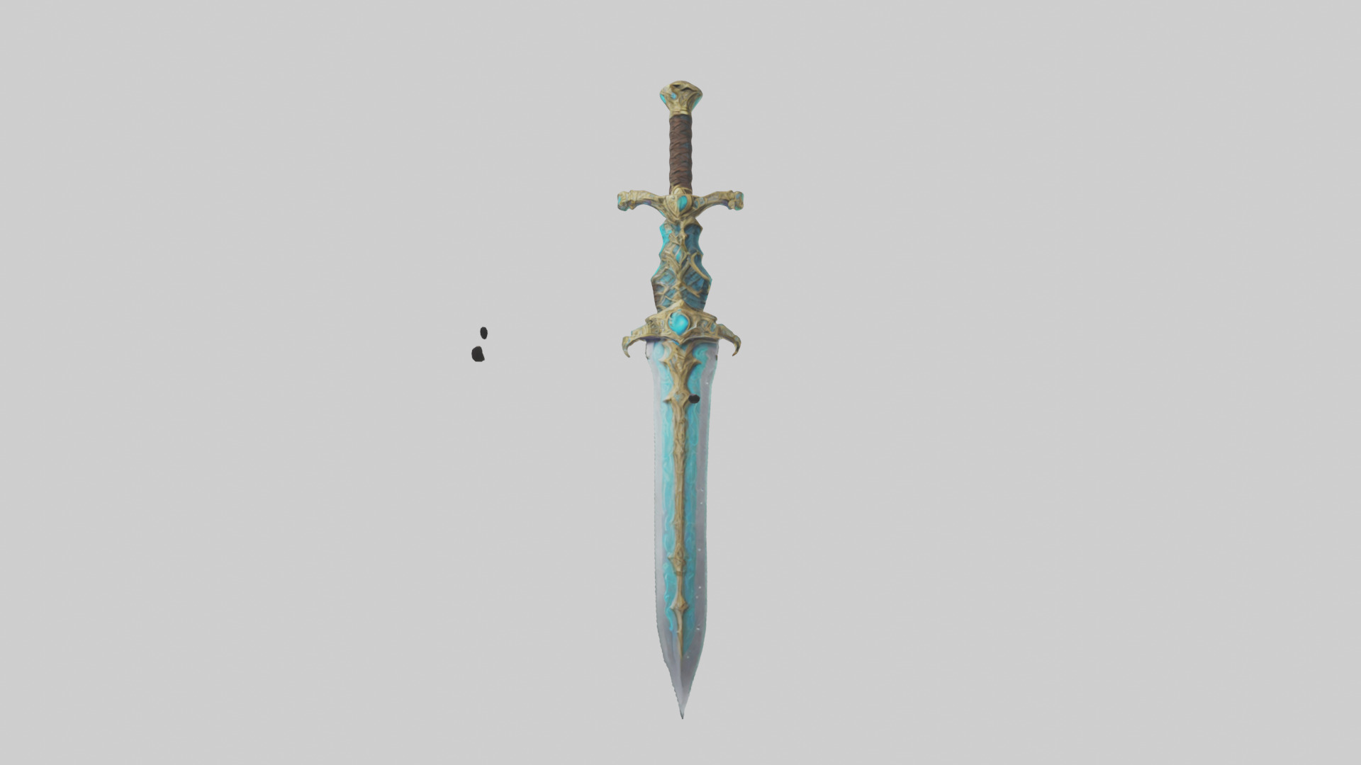 Sword of the Ancients model Low-poly 3D model_12