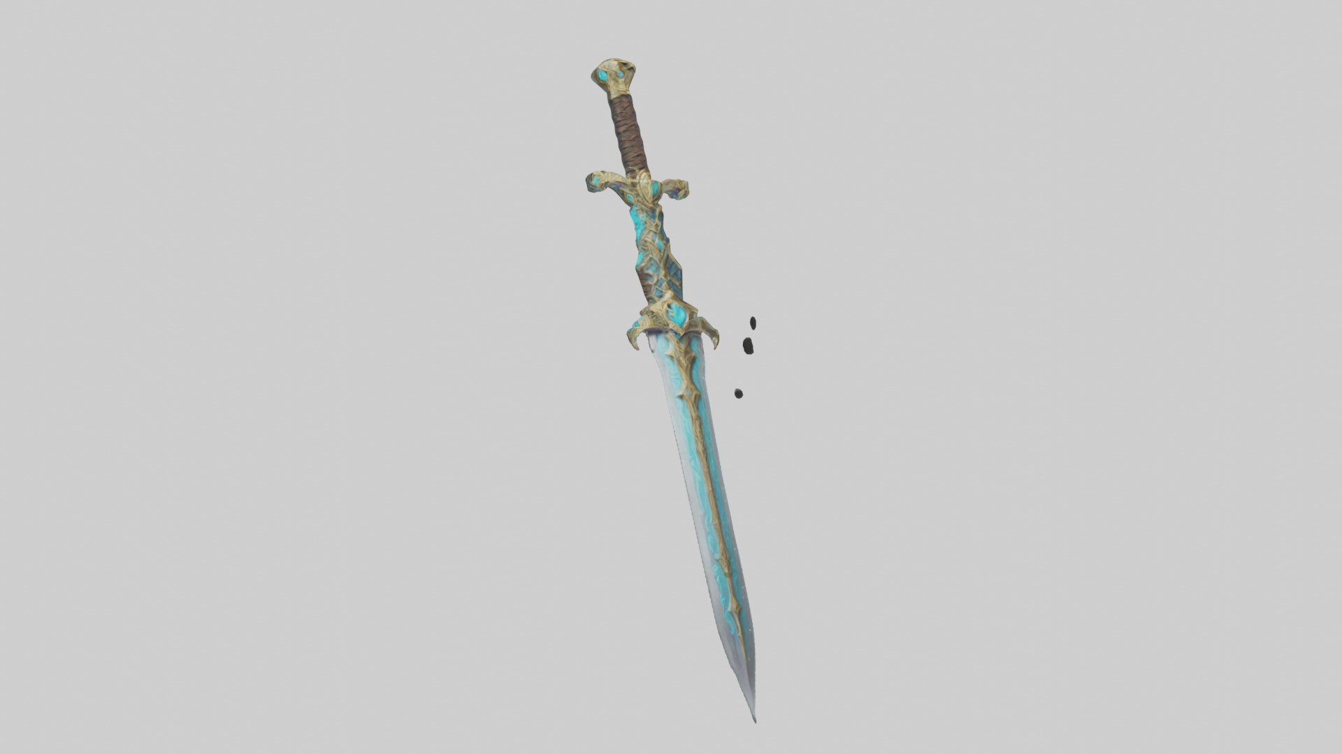 Sword of the Ancients model Low-poly 3D model_8