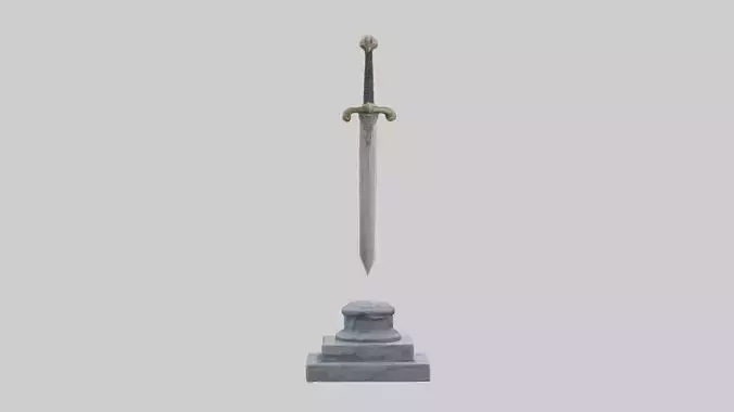 Sword of Honor statue model