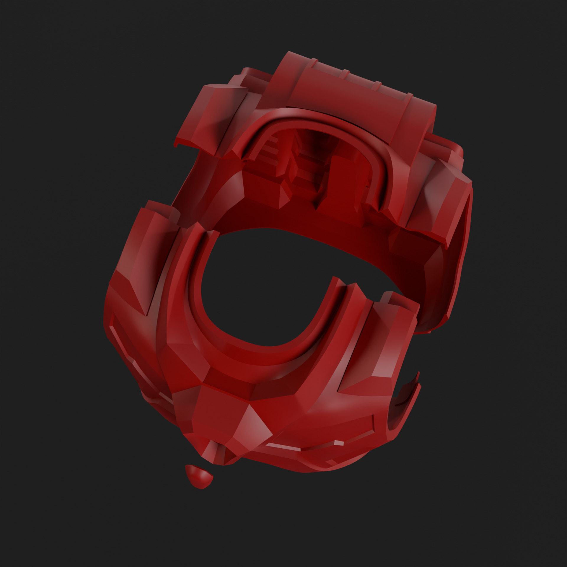 Denkou Choujin Gridman or Superhuman Samurai Syber Squad Armor 3D print model_9