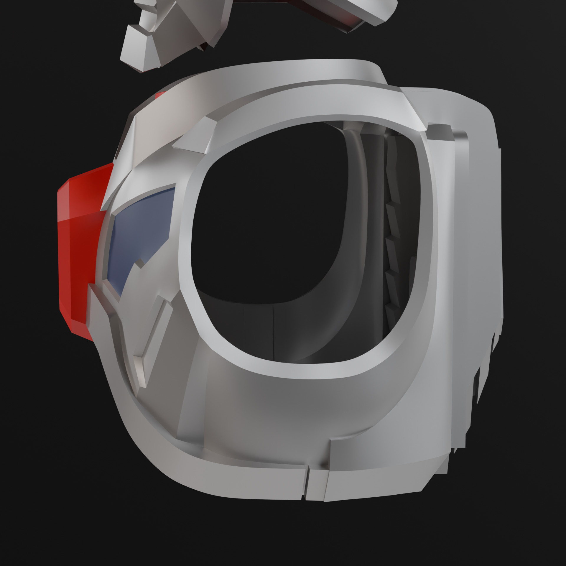 Denkou Choujin Gridman or Superhuman Samurai Syber Squad Armor 3D print model_2