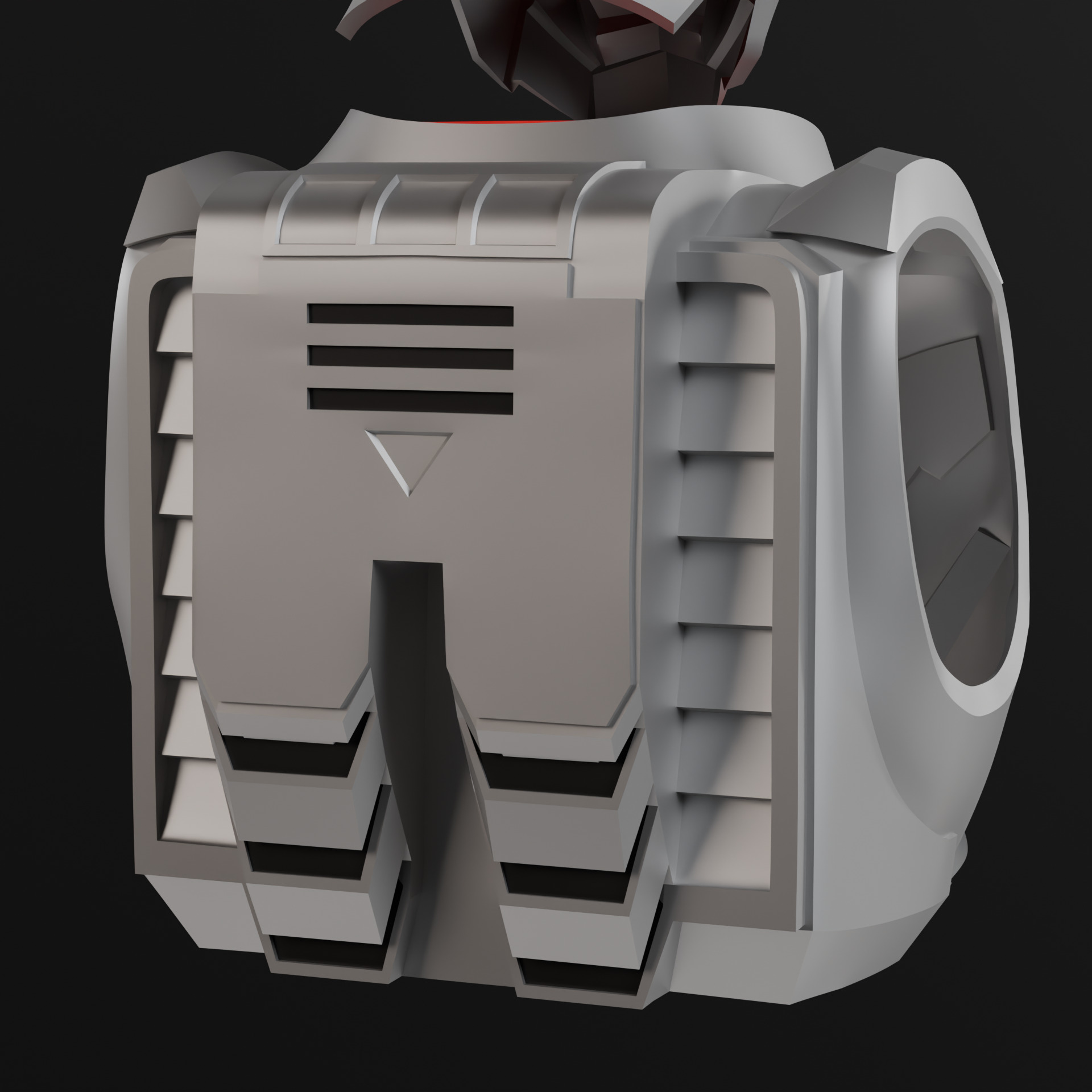 Denkou Choujin Gridman or Superhuman Samurai Syber Squad Armor 3D print model_4