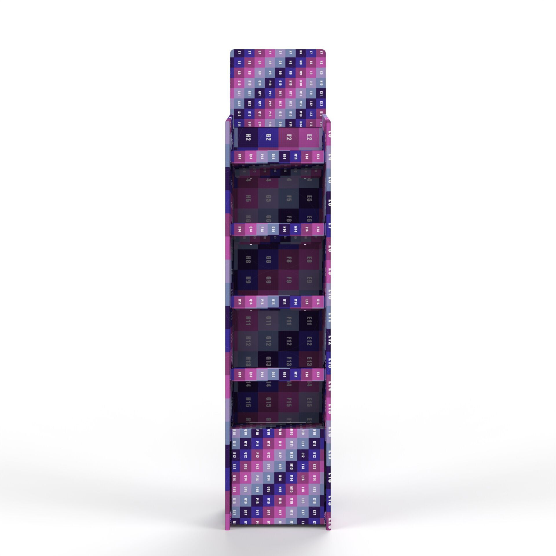 Point of Sale Cardboard Display Stand Texture_7