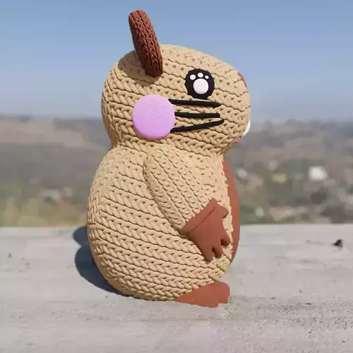 knitted Rat 