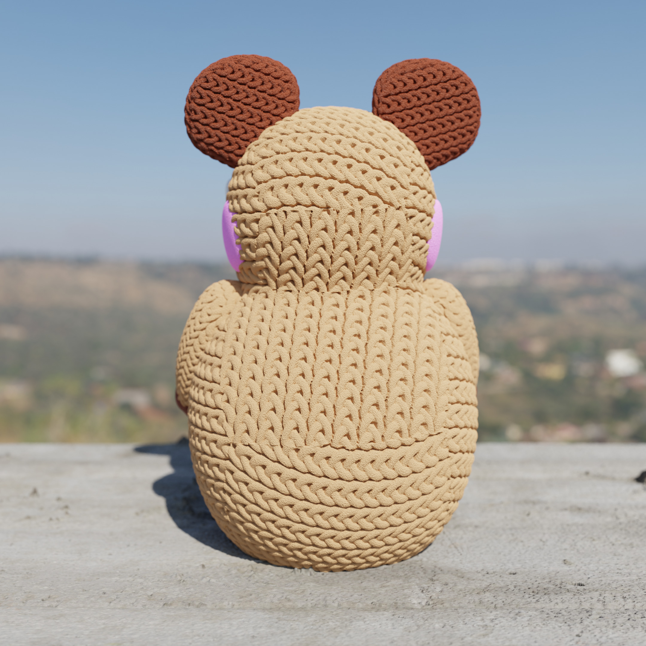 knitted Rat 3D print model_2